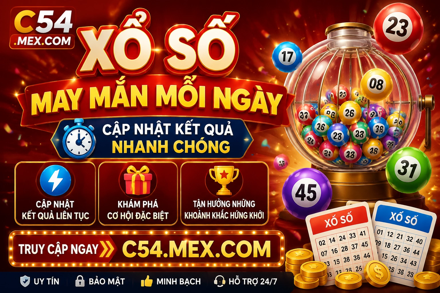Khu vực hỗ trợ chính thức C54